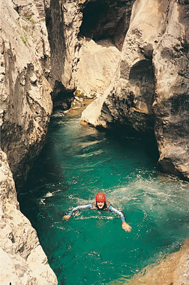 canyoning